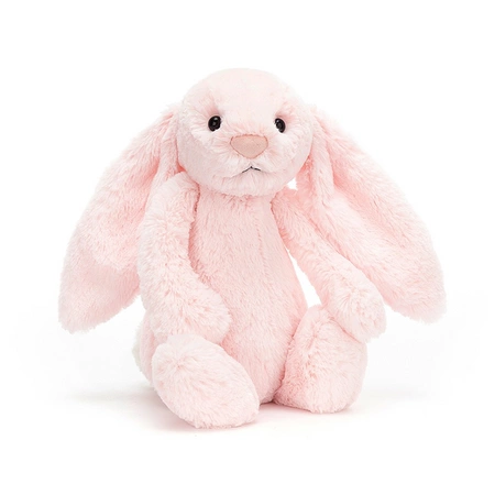 JellyCat Bashful królik jasno różowy 31cm