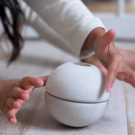 MODU - Half Ball Kit - piankowe półkule rozwijające motorykę dużą, żółte