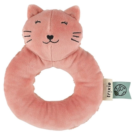 Materiałowa grzechotka - Kot Trixie Baby