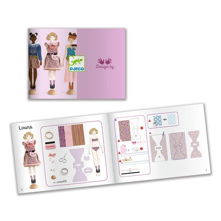 DJECO Zestaw artystyczny pracownia mody LUCILLE DJ09334