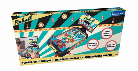 Elektroniczny Pinball z dźwiękiem i światłami JG610