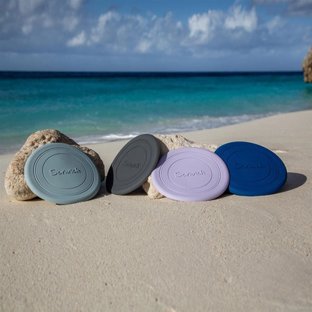 Silikonowy dysk Scrunch - Koralowy