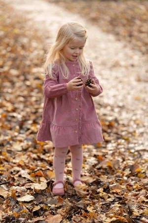 Little Dutch Rajstopy 2-pak Sand / Warm rose rozm. 74/80