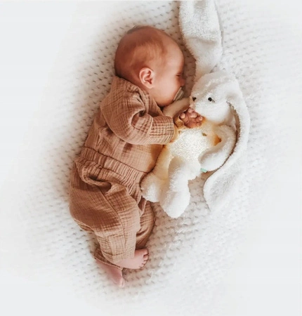 Szumiś Królik Ecru-Róż 5w1 Szumisie na sen 0+