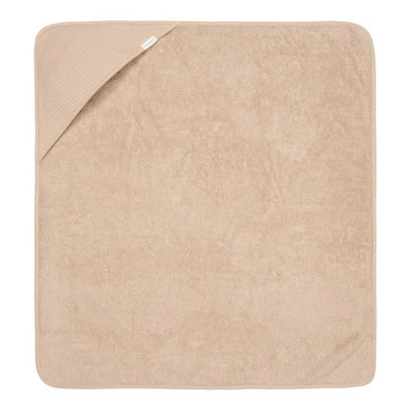 Little Dutch Bawełniany ręcznik Pure Beige - 75 x 75 cm TE50623021