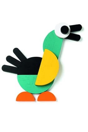 Drewniane kształty ZWIERZĄTKA DJ06432