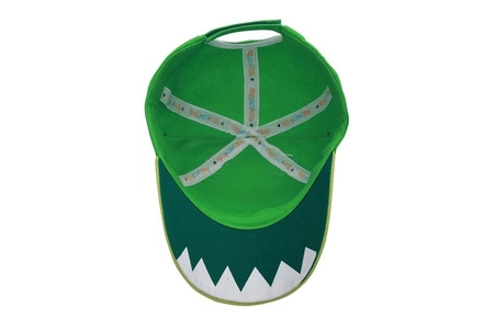 FlapJack Czapka z Daszkiem Dziecięca 3D Dino UPF50+