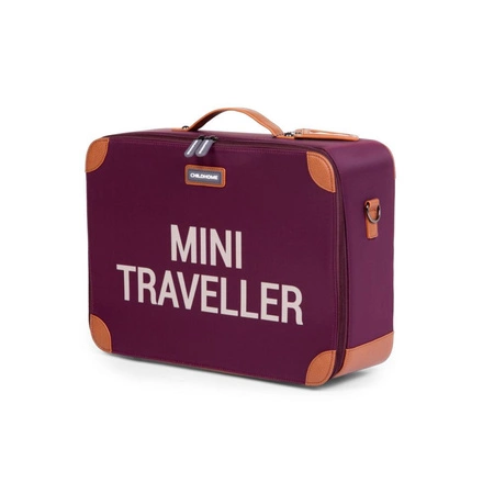 Childhome Walizka dziecięca Mini traveller Aubergine