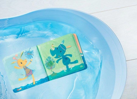 LILLIPUTIENS Magiczna książeczka do kąpieli Krokodyl Anatol 12 m+