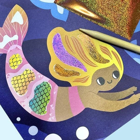 Tiger Tribe Zestaw Artystyczny z Folią - Magiczny Ocean