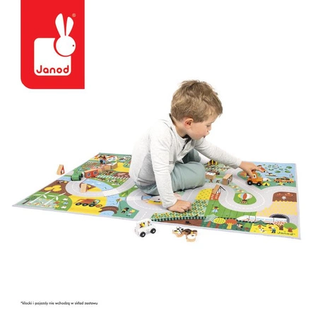 Janod Mata do zabawy z drogą Wieś Cross Road 2+