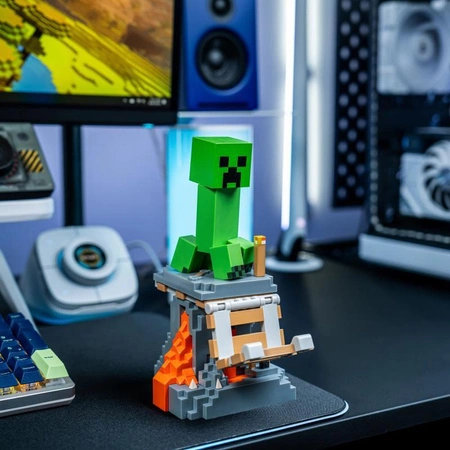 Minecraft stojak na telefon - kontroler (wysokość: 20 cm) - Creeper