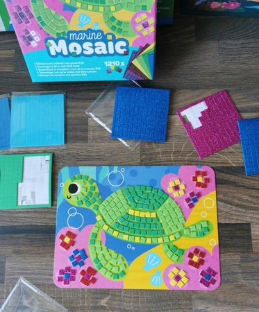 Zestaw artystyczny Apli Kids mozaika - Konik morski