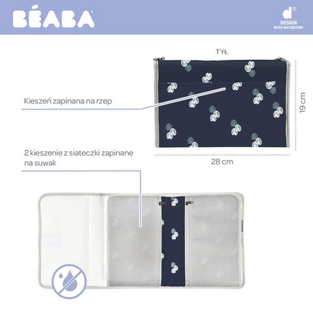 Beaba Przewijak podróżny z etui na akcesoria Moonlit Ocean / Jungle