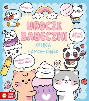 Urocze babeczki. Księga łamigłówek