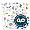 Tatuaże SNY - świecące w ciemności - Djeco