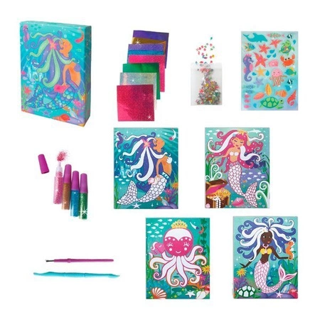 Box Candiy, zestaw artystyczny brokat Syrenki