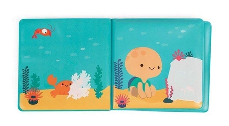 Magiczna książeczka do kąpieli Pod wodą 10 m+, Janod