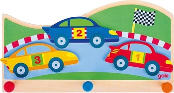 Wieszak na ubrania samochody rajdowe