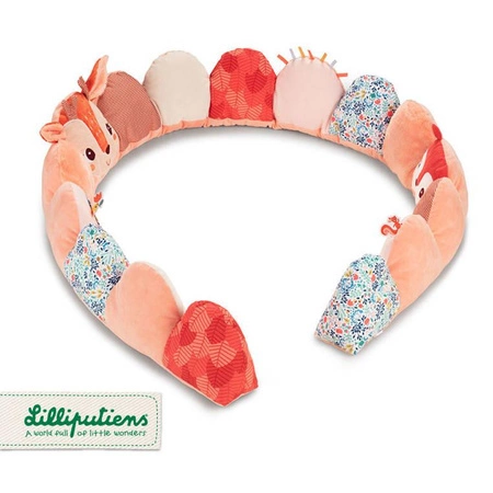 LILLIPUTIENS Aktywizujący ochraniacz do łóżeczka Sarenka Stella 0 m+