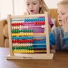 Kolorowe liczydło drewniane dla dzieci 100 koralików Abacus Melissa & Doug 10493 zabawka edukacyjna