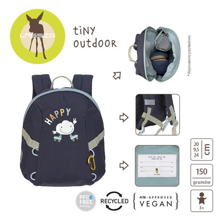 Lassig Plecak mini Tiny Outdoor Cloud dark blue