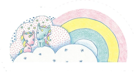 Szkatułka z pozytywką MARZENIA JEDNOROŻCÓW DJ06605