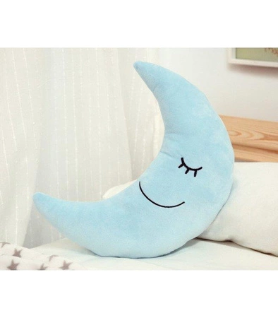 Poduszka księżyc, niebieska, Kiokids