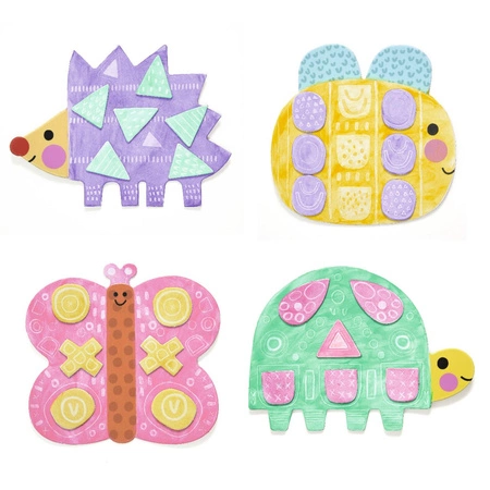 Zestaw artystyczny "ZWIERZĄTKA 3D" DJ08984