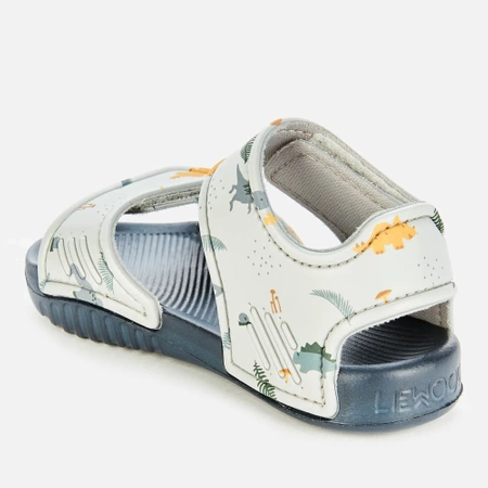 Liewood - Sandały 29 Blumer Dino Dove blue mix
