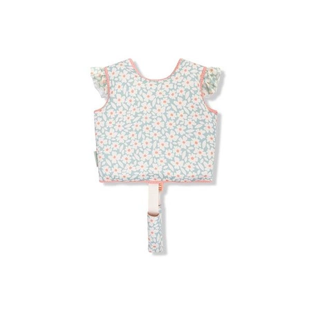 The Swim Essentials Kamizelka do nauki pływania dla dzieci 18-30 kg Florish Green