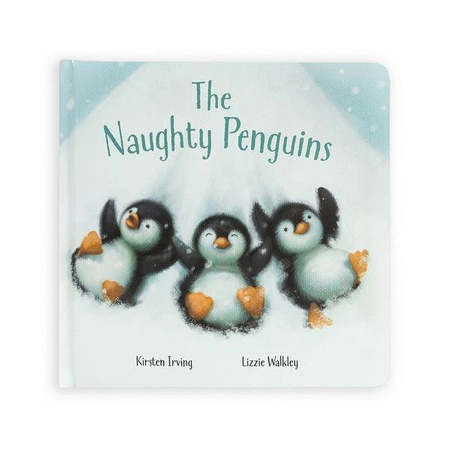 JellyCat - „The Naughty Penguins”  Książeczka dla Dzieci