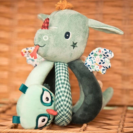 LILLIPUTIENS Grzechotka chwytak Smok Joe 6 m+