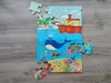 Drewniane puzzle w ramce Apli Kids - Ocean 4+