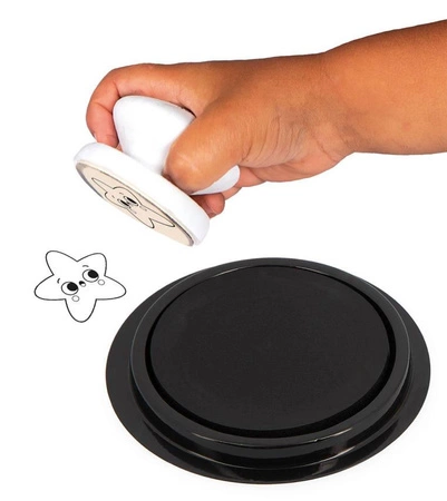 Zestaw kreatywny Stempelki Słodkie sny 18 m+, Janod KOLEKCJA 2022