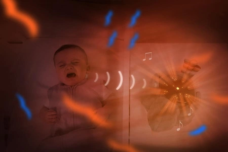 Zazu SHALLY Projektor Zachodzącego Słońca Ptaszek