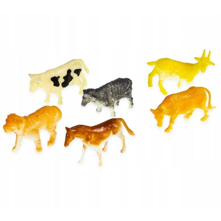 WOOPIE Zestaw Traktorów i Maszyn Rolniczych z Zwierzętami