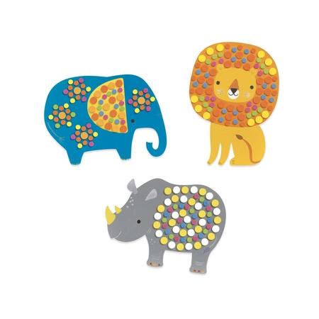 Mozaiki dla maluchów DŻUNGLA DJ09097