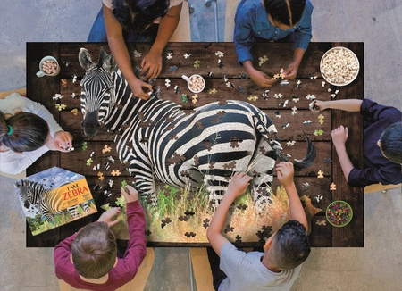 MADD CAPP, Puzzle konturowe I AM - Zebra 1000 elem.