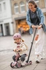 Zestaw SCOOTANDRIDE Highwaykick 1 Push and Go 2w1 Jeździk i hulajnoga z rączką do prowadzenia 1-5 lat Wildberry + Kask XXS