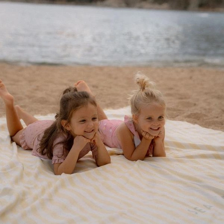 Little Dutch Ręcznik plażowy Beach Sunny Yellow