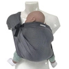 Nosidełko dla niemowlaka, Mini Sling, szare, Minimonkey