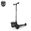 SCOOTANDRIDE Highwaykick 2 Lifestyle Hulajnoga trójkołowa balansowa z zamykanym schowkiem 2+ Black & Gold EDYCJA LIMITOWANA