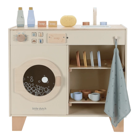 Little Dutch Duża kuchnia pastelowa FSC LD7088