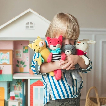 Petit Collage Przytulanka w Pudełku Lisek