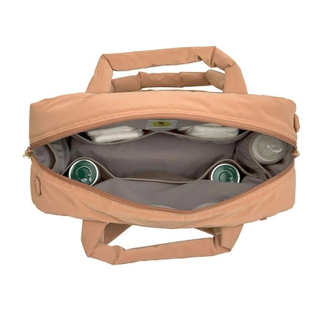 Lassig Green Label Torba dla mam z akcesoriami Everyday almond