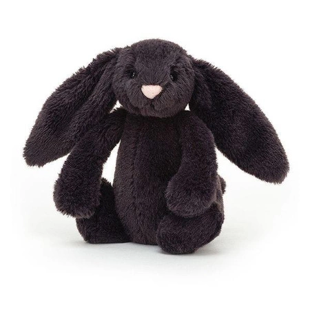 JellyCat - Króliczek Czarny 18 cm