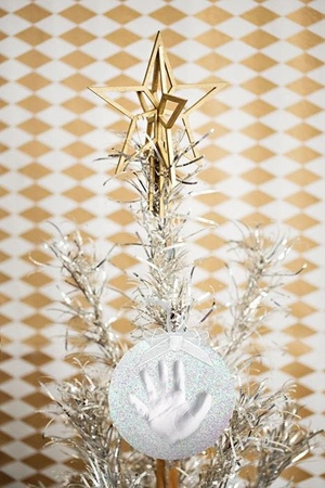 Pearhead Odcisk Rączki Zawieszka Brokatowa