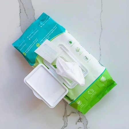 Aleva Naturals Bambusowe Ręczniki Nawilżane do Mycia Dziecka