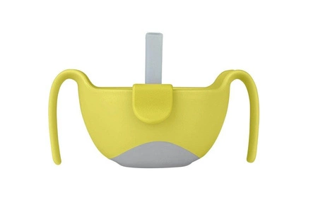 Kubek niewysypek BLW, Lemon Sherbet, b.box